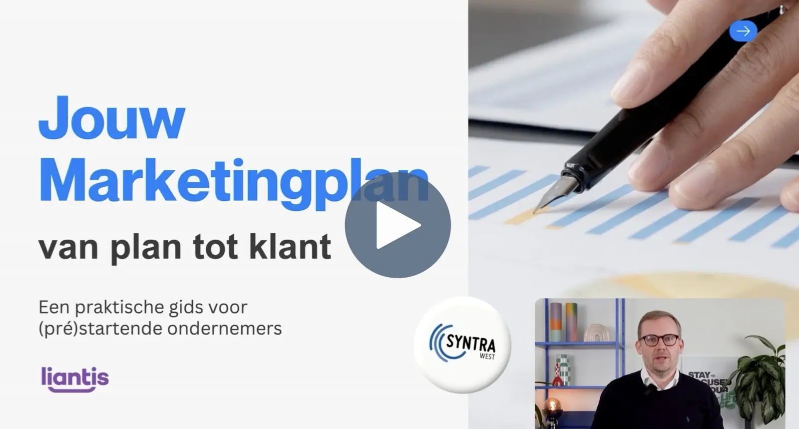 Marketingplan voor starters: mijn sessie bij de StartersGPS van Liantis